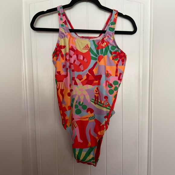 adidas Other - Adidas x Farm Rio Collaboration‎ One Piece Swimsuit Size 12 NWT